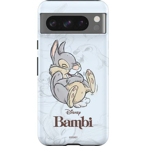 Disney Bambi Thumper Sketched portrait Google Pixel 8 Pro Impact Case